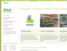 Tablet Screenshot of milchmobil.de